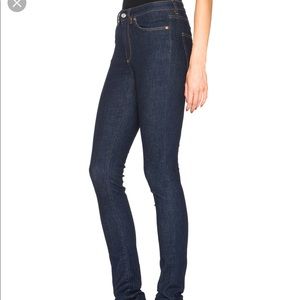 NWT Acne Studios dark wash high waist pin jeans